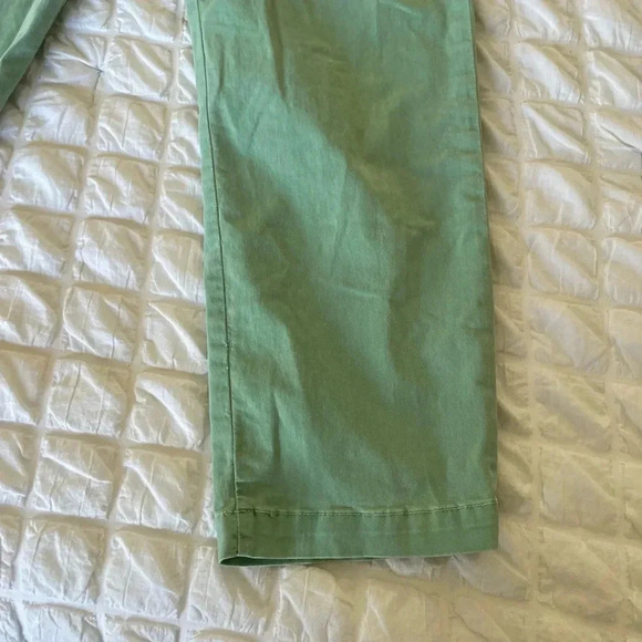 Mother The yo-yo ruffle greaser ankle in deep sea wash - Picture 5 of 14